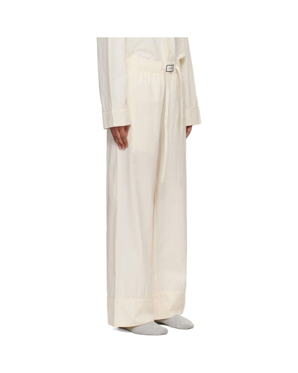 Entire studios Natural Off- Pajama Lounge Pants