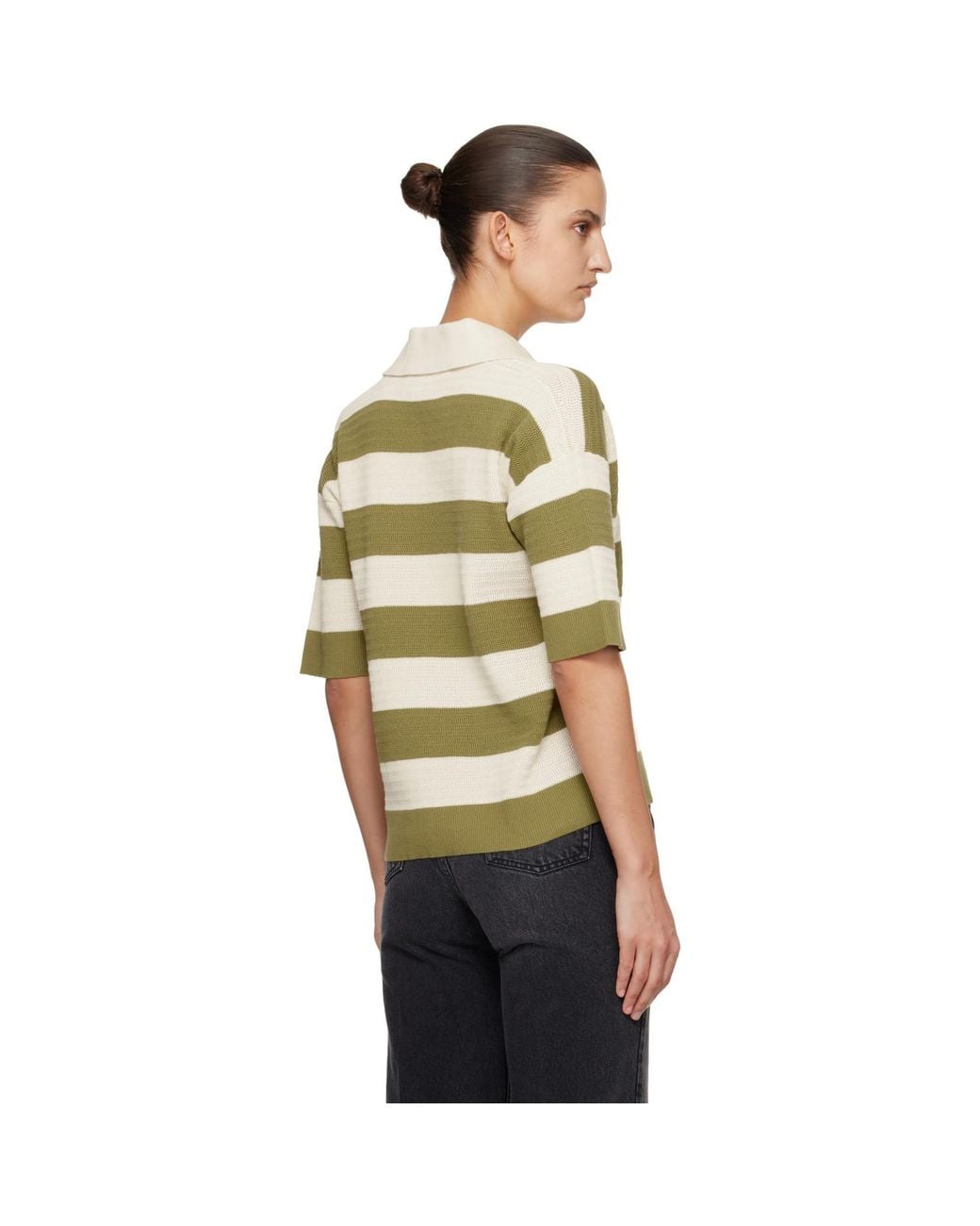 AMI Multicolor Off- Short Sleeves 'ami De Coeur' Polo