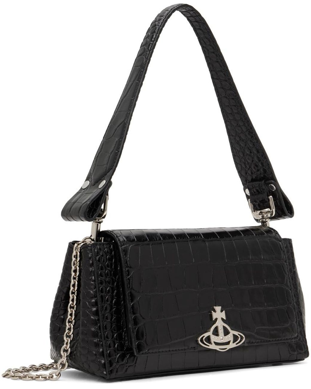 Vivienne Westwood Black Medium Hazel Bag | Lyst