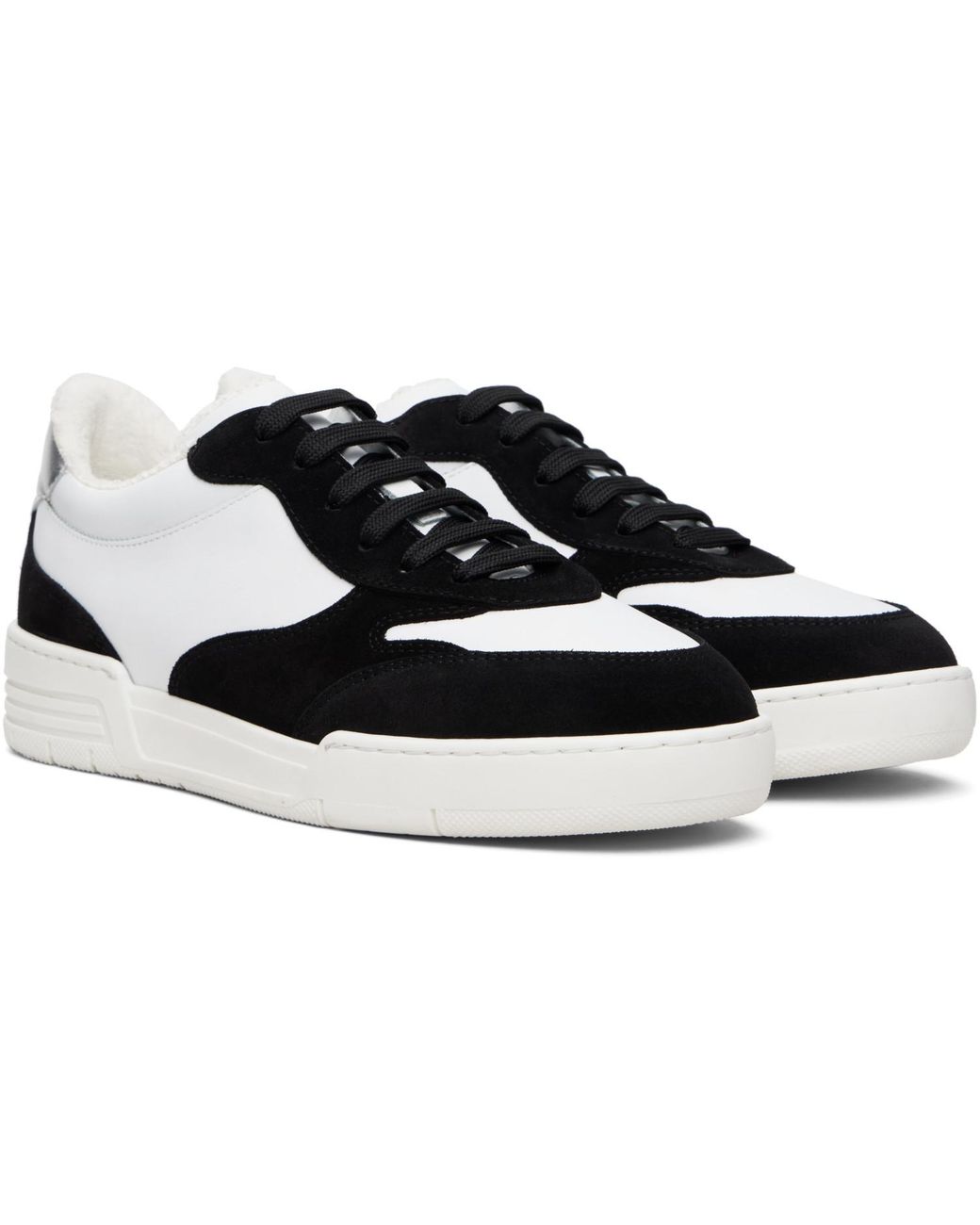 Moschino Black Streetball Sneakers for men