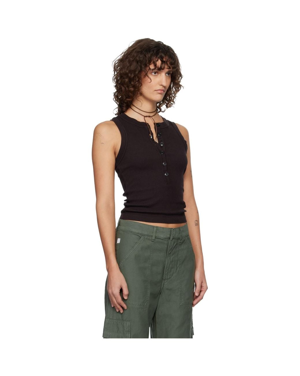Citizens of Humanity Black Caralyn Tank Top