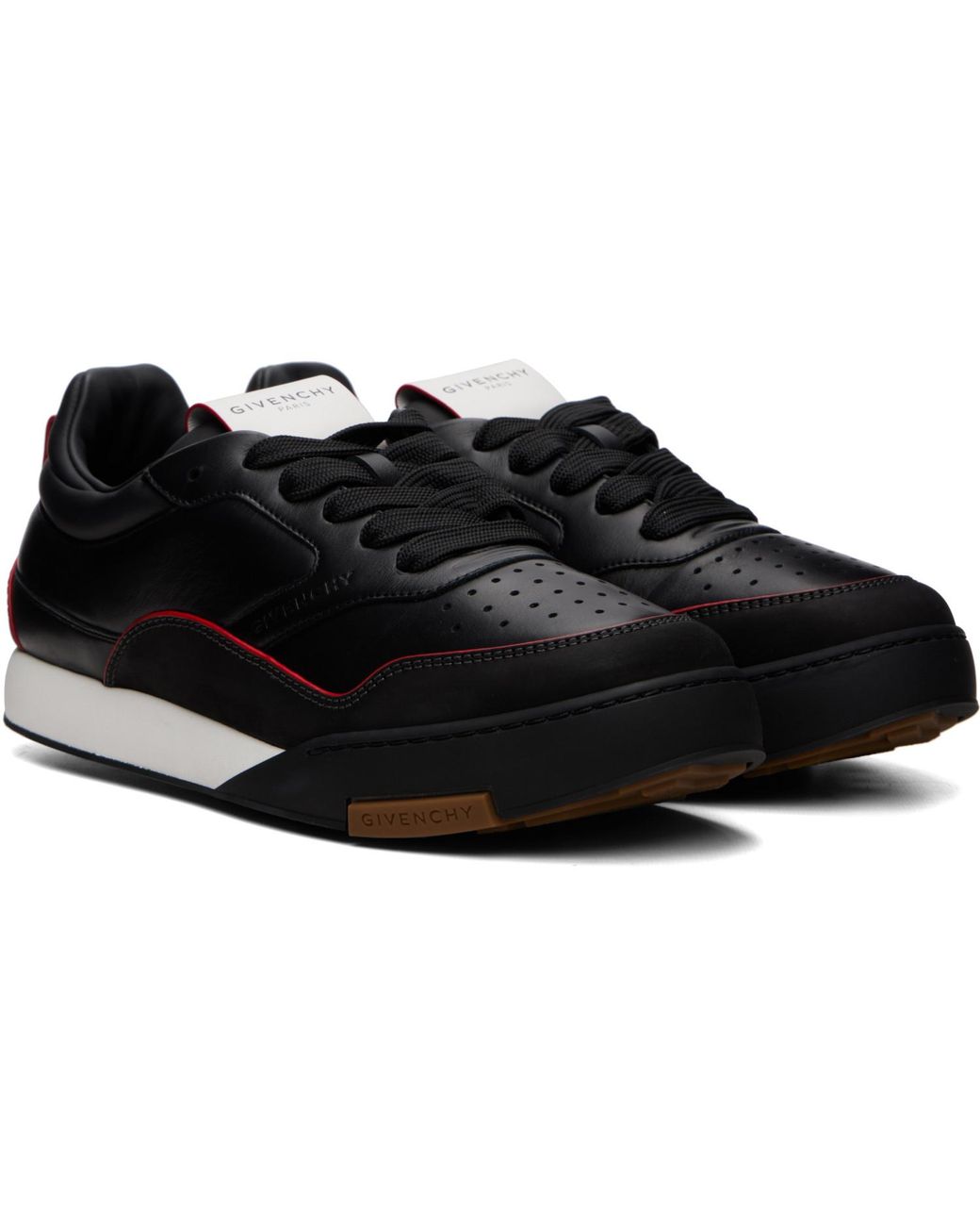 Givenchy Black Yard' Leather Sneakers for men