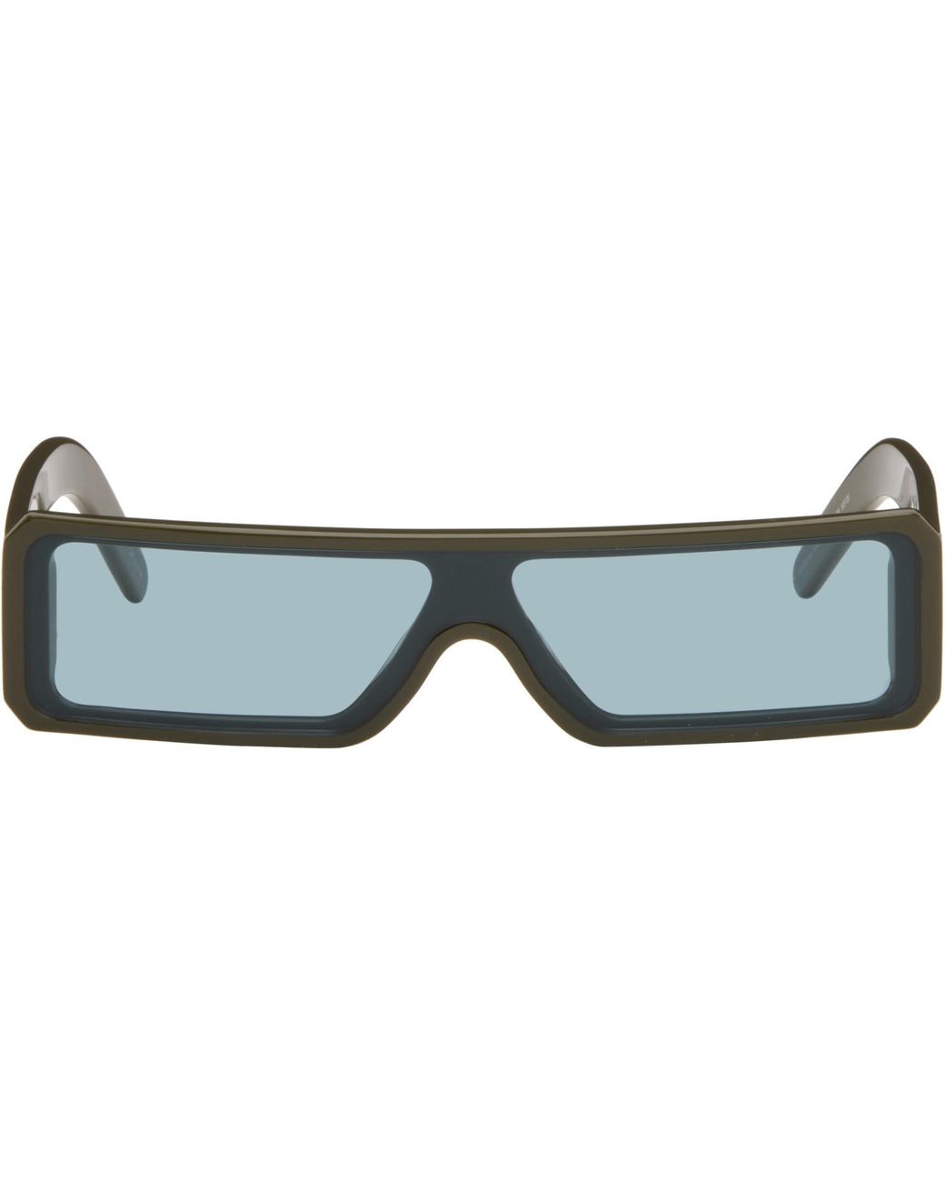 Rick Owens Black Khaki Gethshades Sunglasses for men