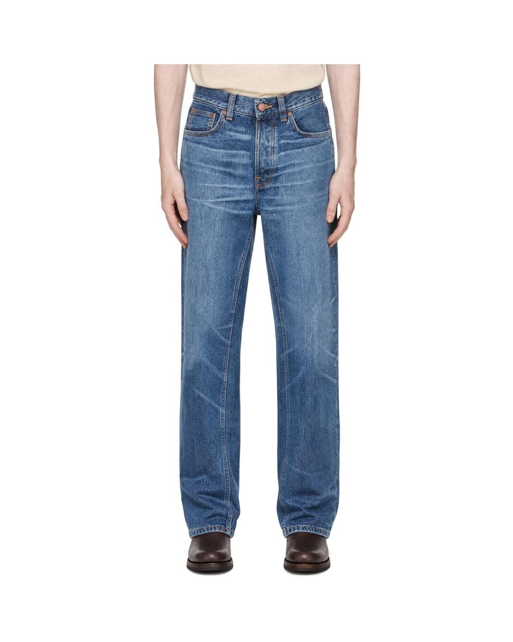Nudie Jeans Blue Rad Rufus Jeans for men