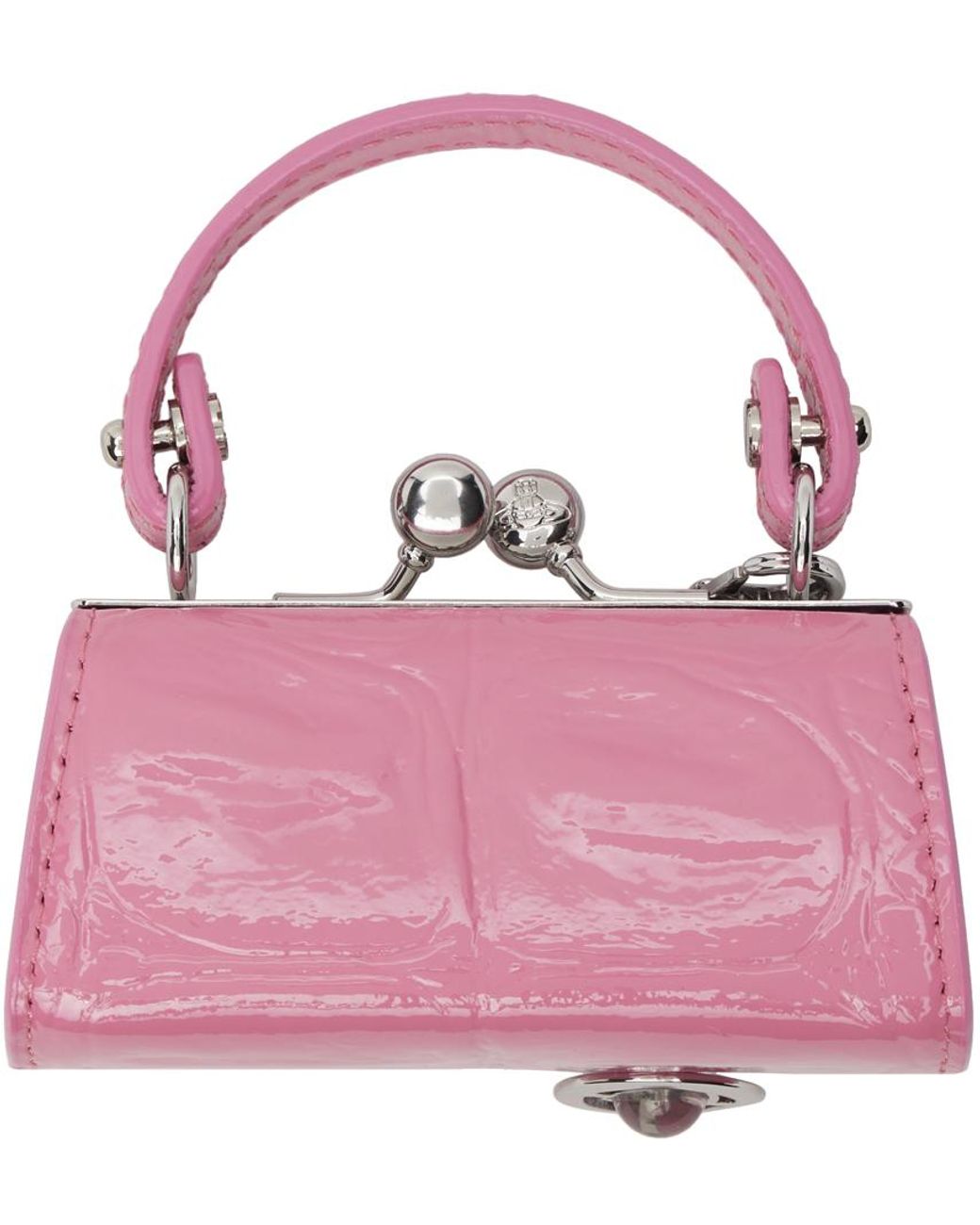 送料関税込 Vivienne Westwood DOLL ORB トップハンドル バッグ Vivienne Westwood Doll Bag in Pink | Lyst