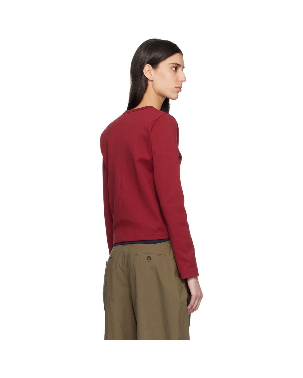 Flore Flore Red Poppy Cardigan
