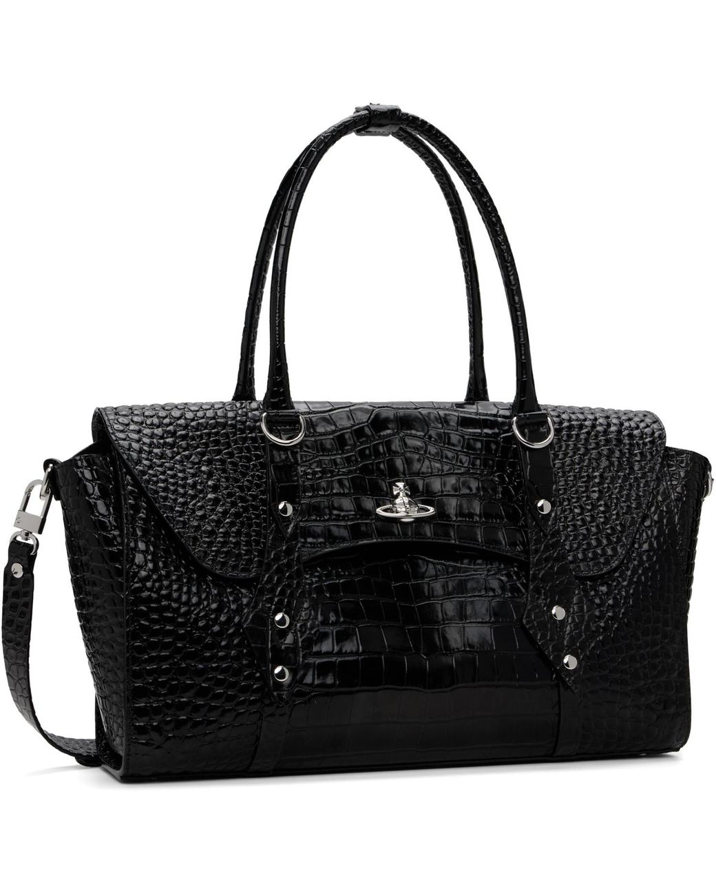 Vivienne Westwood Black Bettina Medium Hand Bag for men