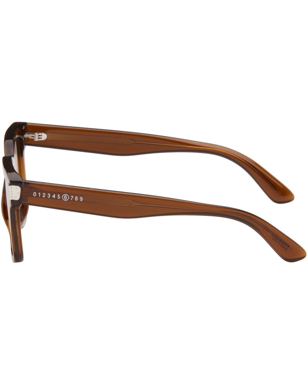 MM6 by Maison Margiela Brown 15 Sunglasses