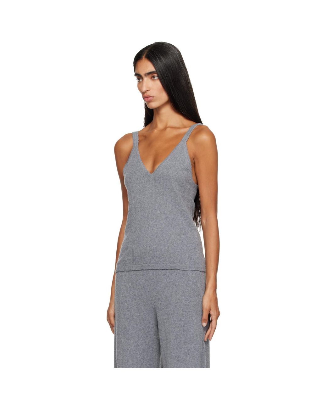Lisa Yang Purple Suni Tank Top