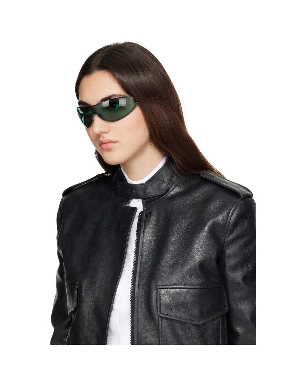 Tom Ford Green Gunmetal Brady Sunglasses