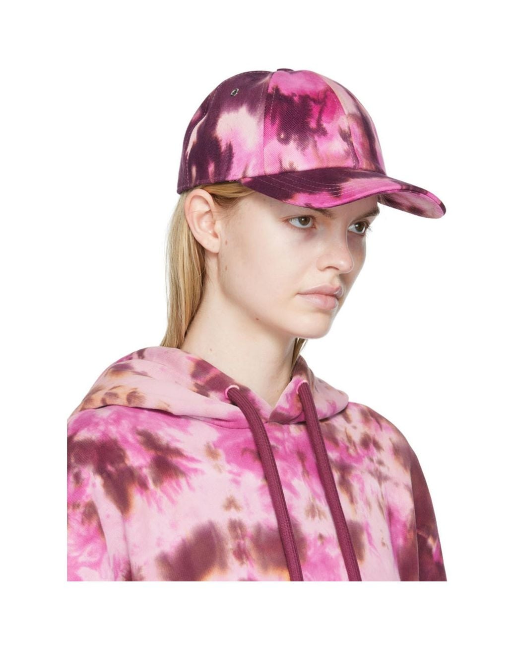 AMI Pink Ami Patch Cap