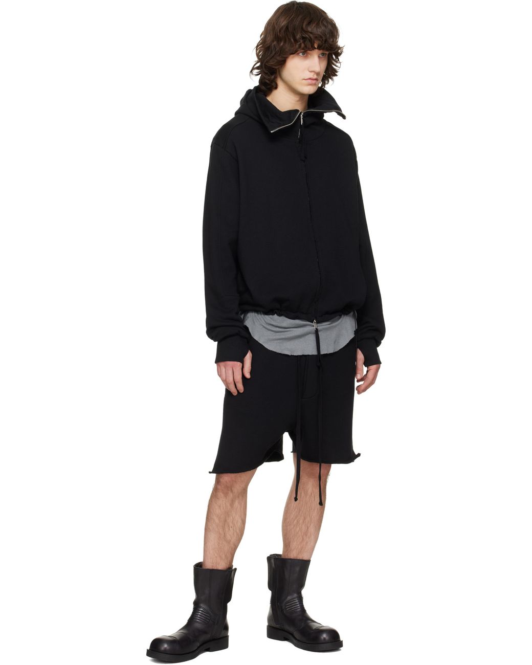 Thom Krom Black M St 519 Shorts for men