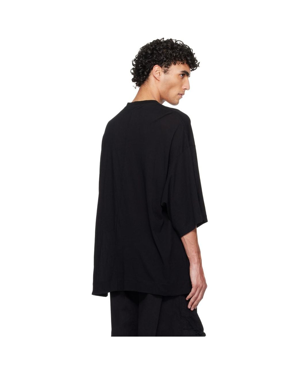 Julius Black Numinous Print Over T-Shirt for men
