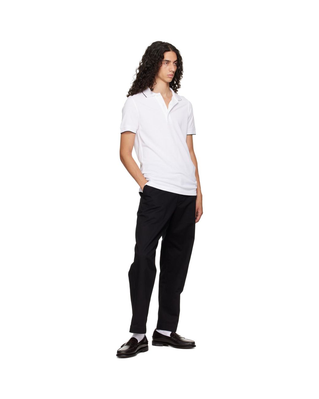 Sebago Black Classic Dan Loafers for men