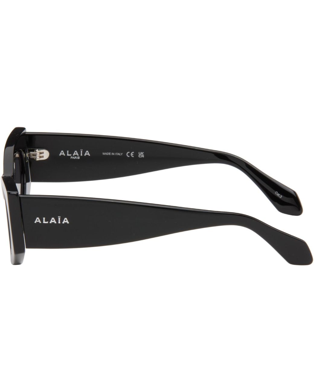 Alaïa Gray Cat Eye Sunglasses
