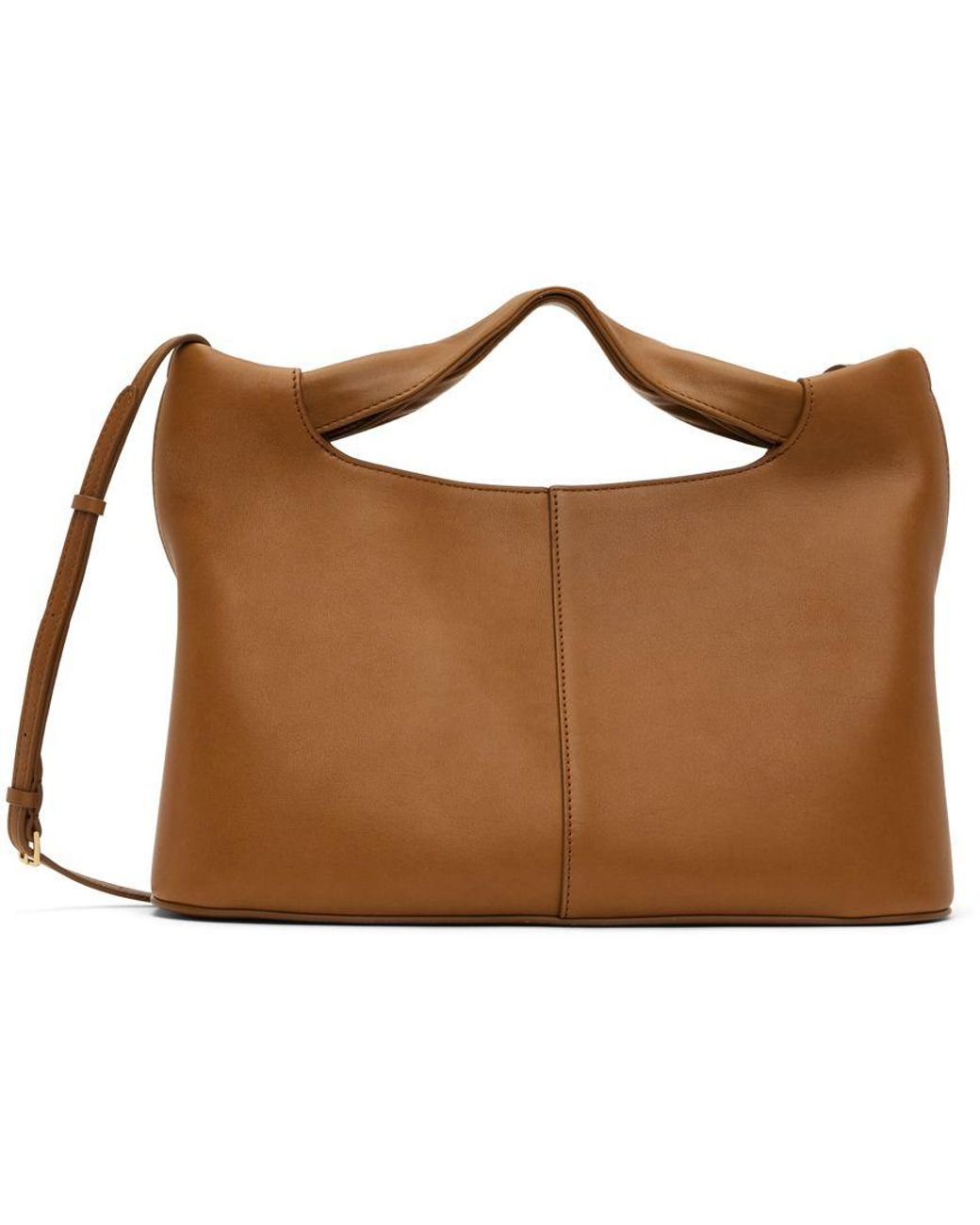 The Row Brown Camden Bag in Black | Lyst