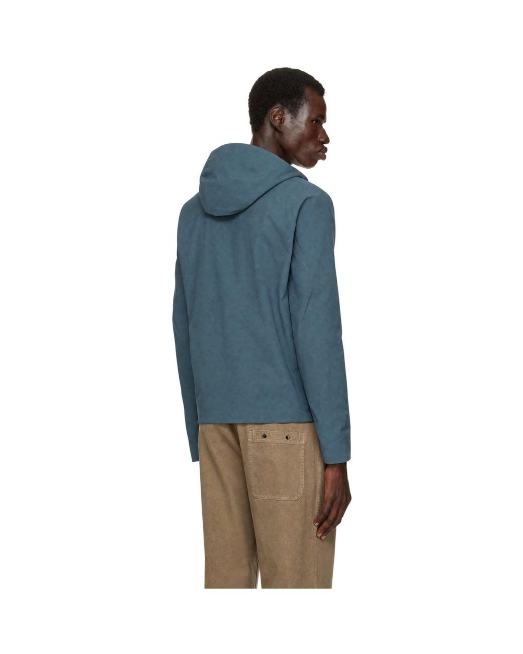 Veilance Blue Isogon Mx Hoody Jacket for men
