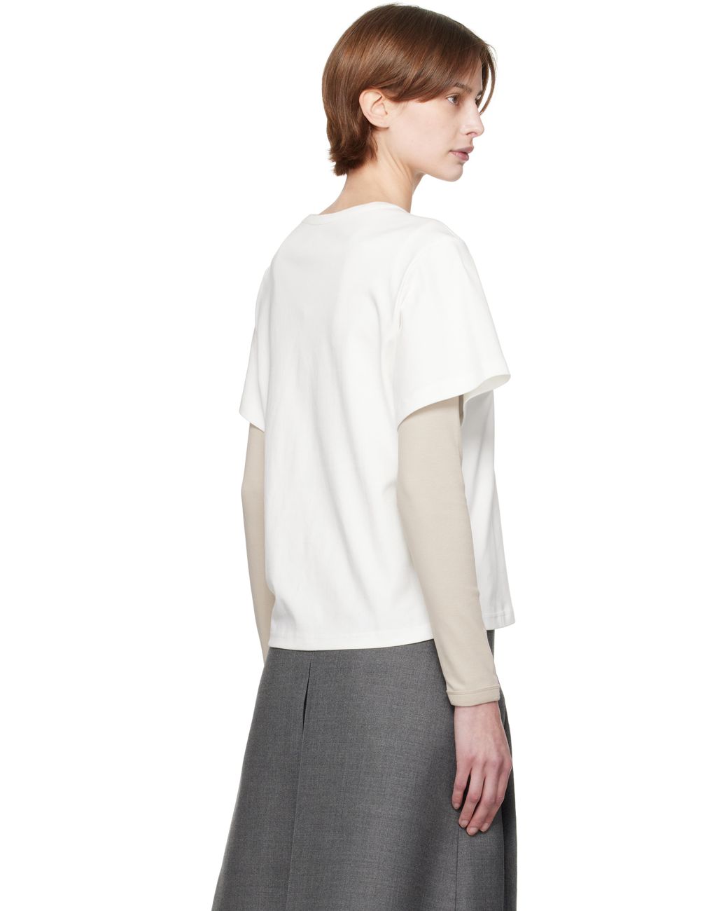 Fax Copy Express White 'The Easy' T-Shirt