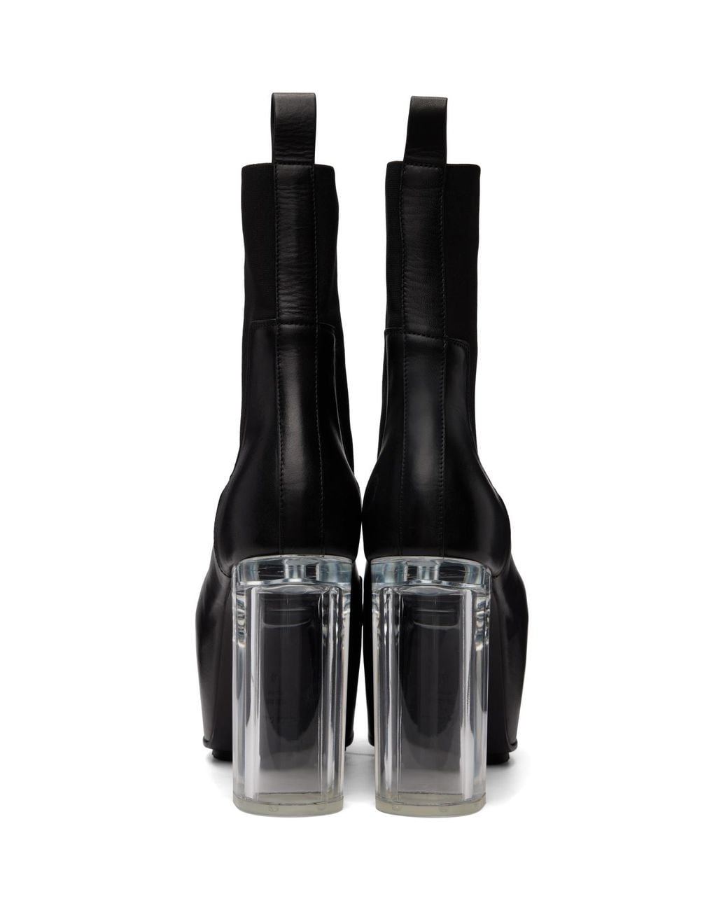 Rick Owens Black Tower Grilled Kiss 45 Boots for men