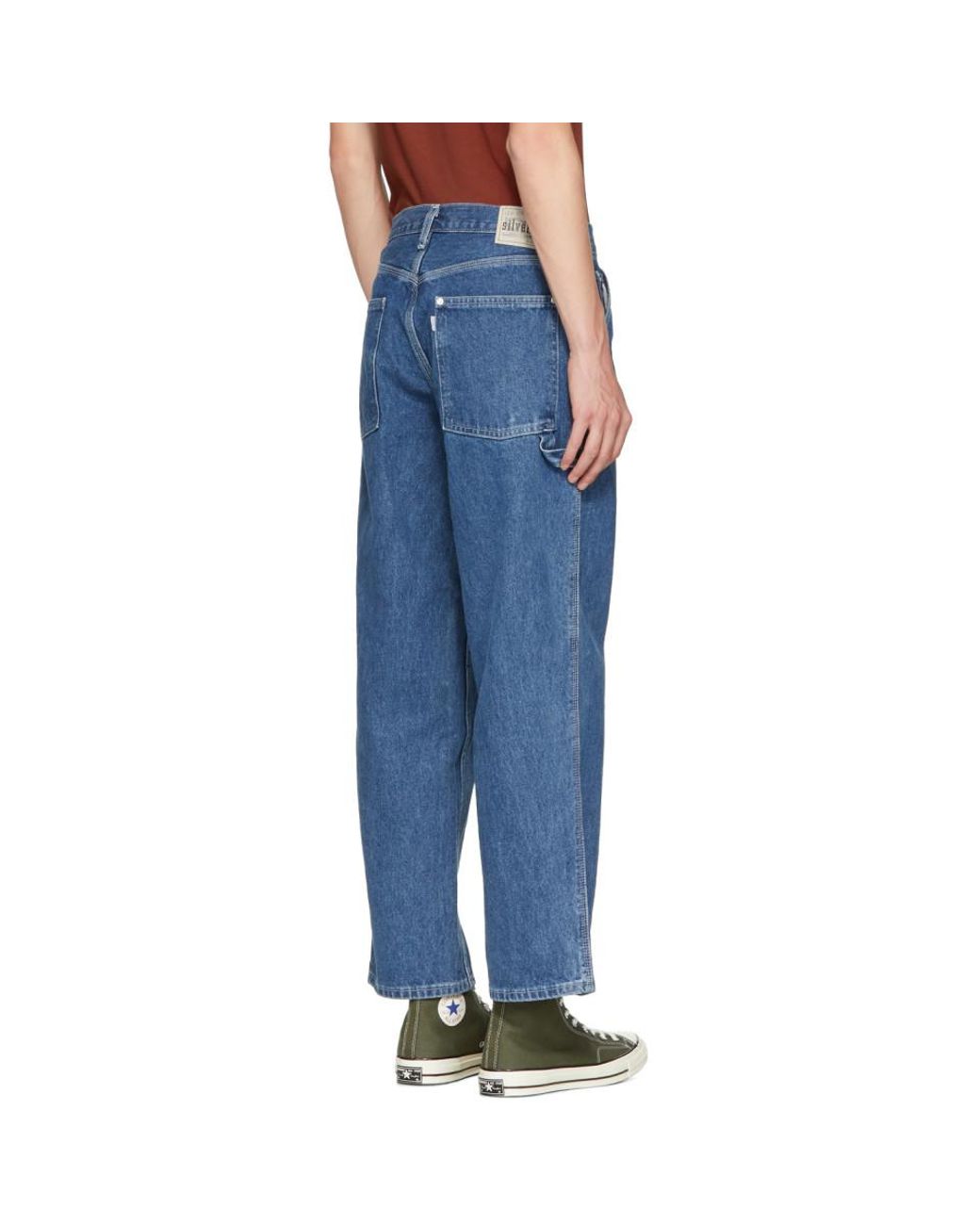 Silver Tab Carpenter Jeans for Men 