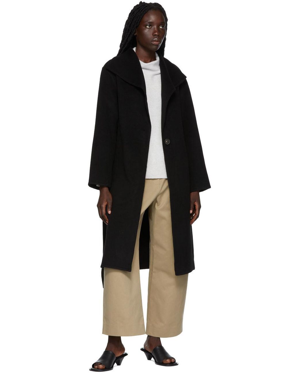 vince belted coat