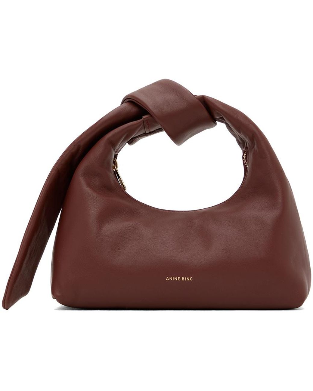 ANINE BING バーガンディ ミニ Grace バッグ Anine Bing バーガンディ ミニ Grace バッグ ブラウン | Lyst