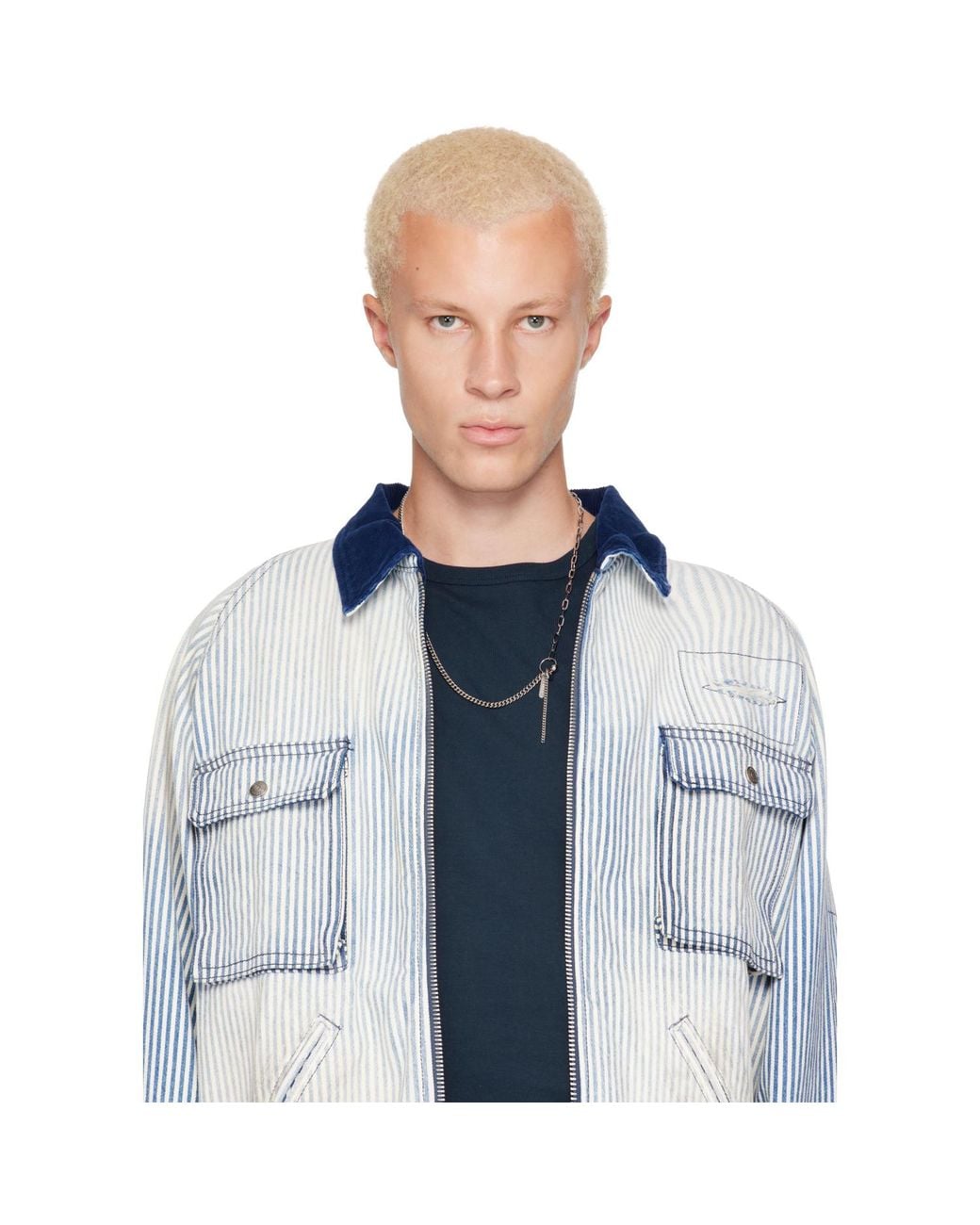 Justine Clenquet Metallic Haiden Necklace for men