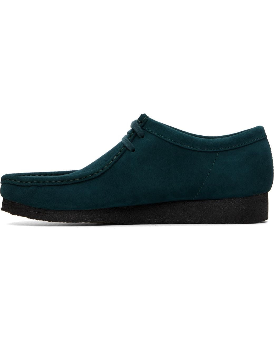 Clarks Blue Wallabee Derbys for men
