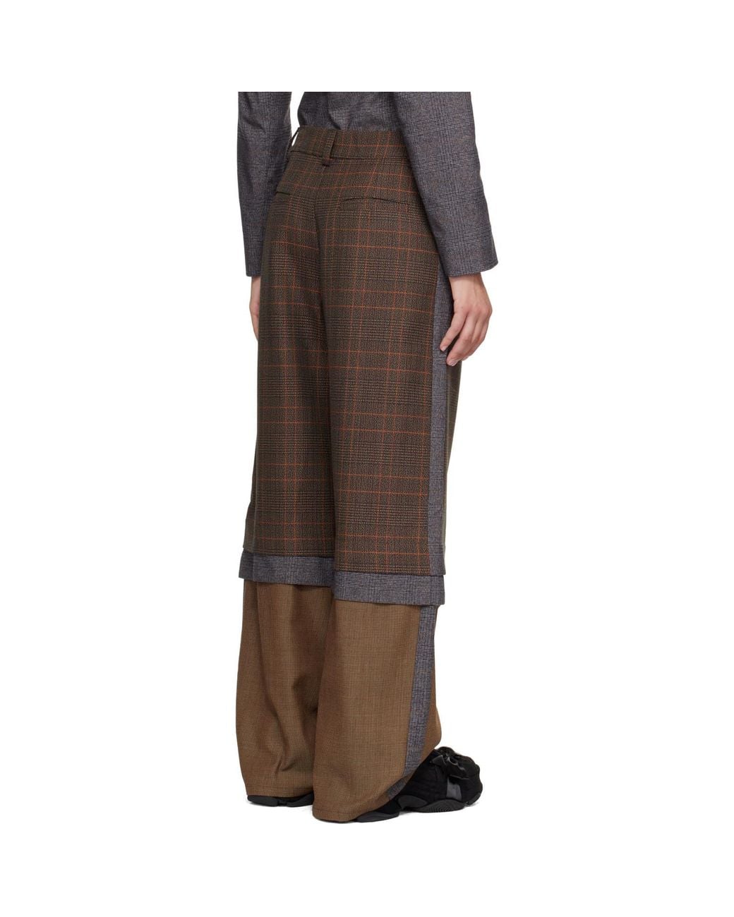 Collina Strada Brown Camelia Trousers