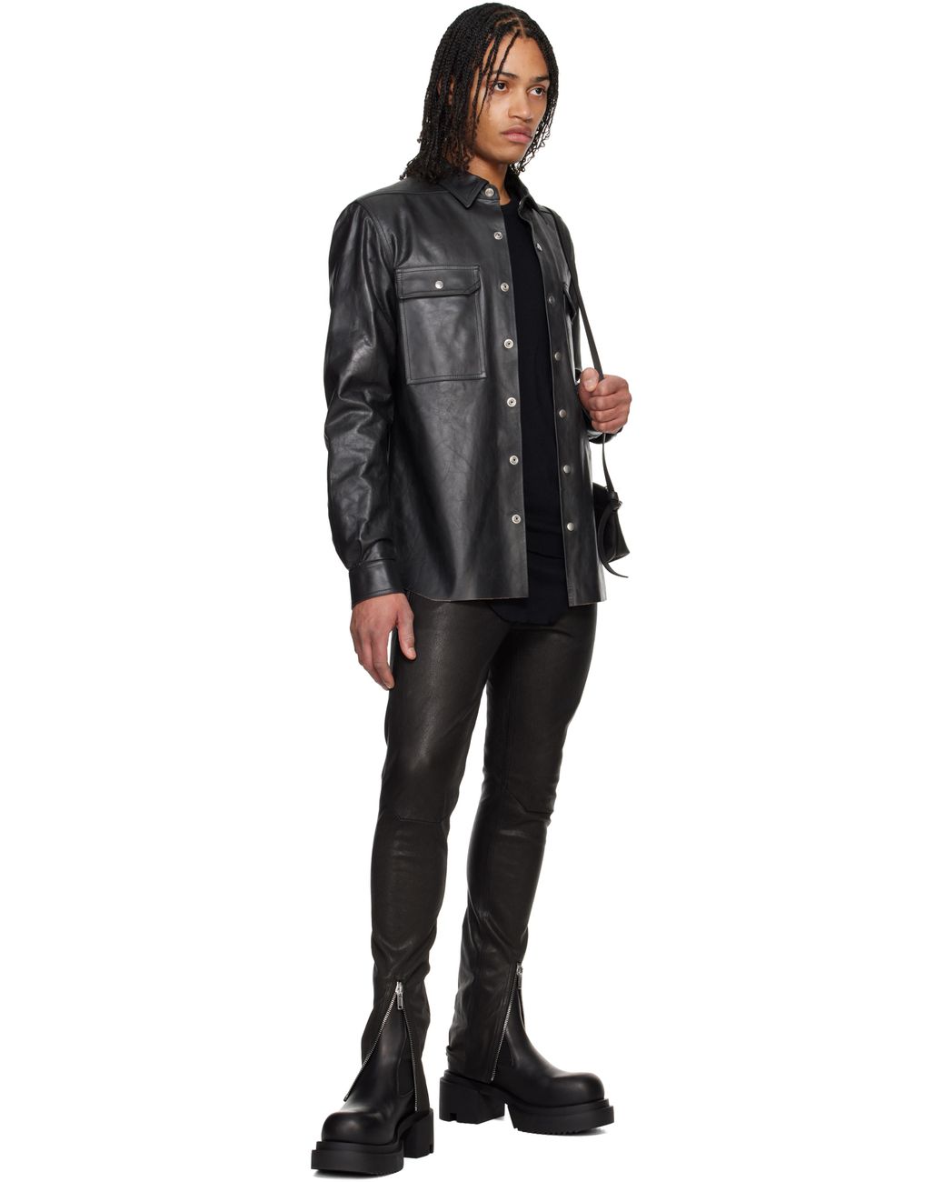 【Rick Owens】スモール Hollywood Adri カラーショルダーバッグ Rick Owens Hollywood Small Adri Bag in Black for Men | Lyst
