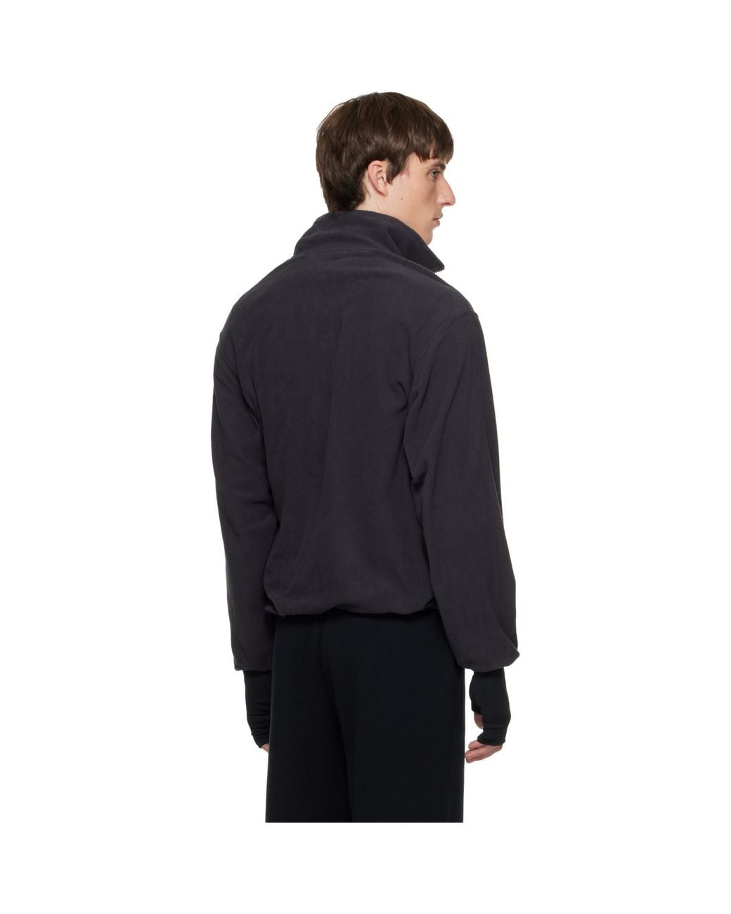 Entire studios Blue Shell Fleece Sweatshirt for men