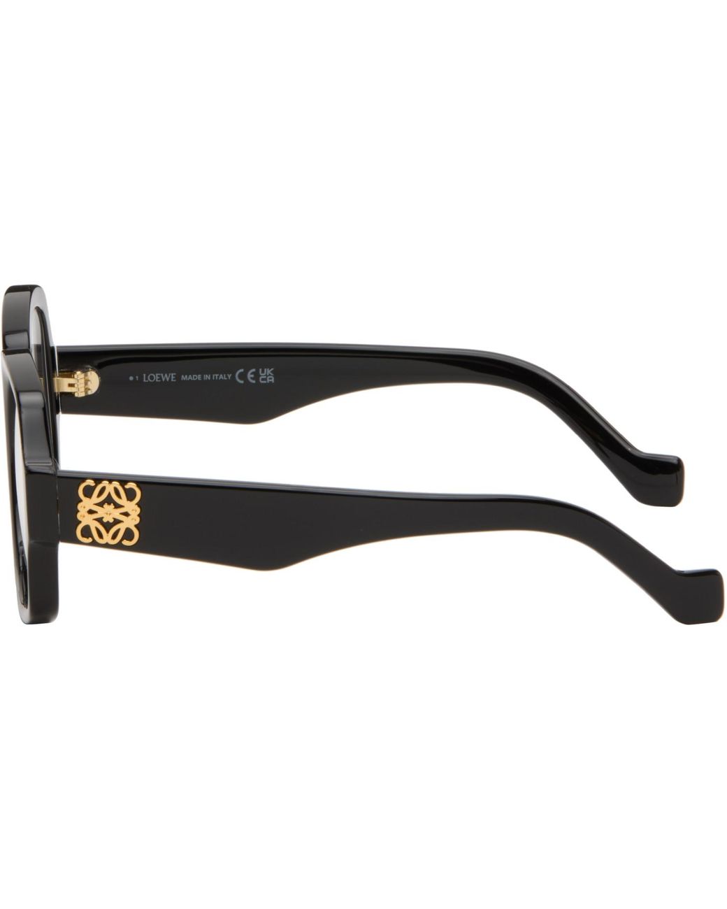 Loewe Black Anagram Glasses for men