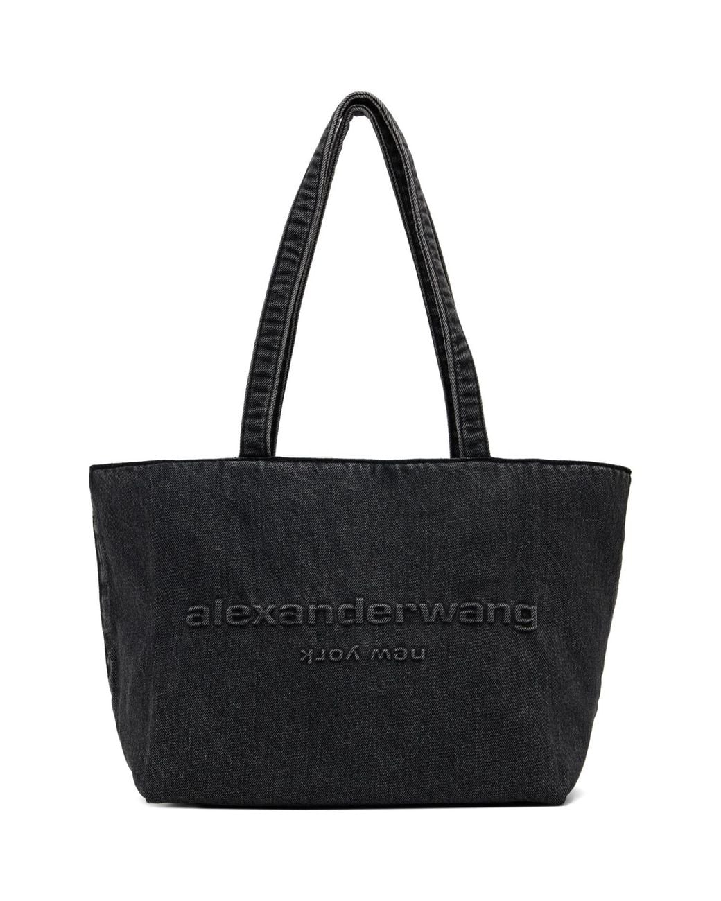 Alexander Wang Black Punch Medium Tote for men