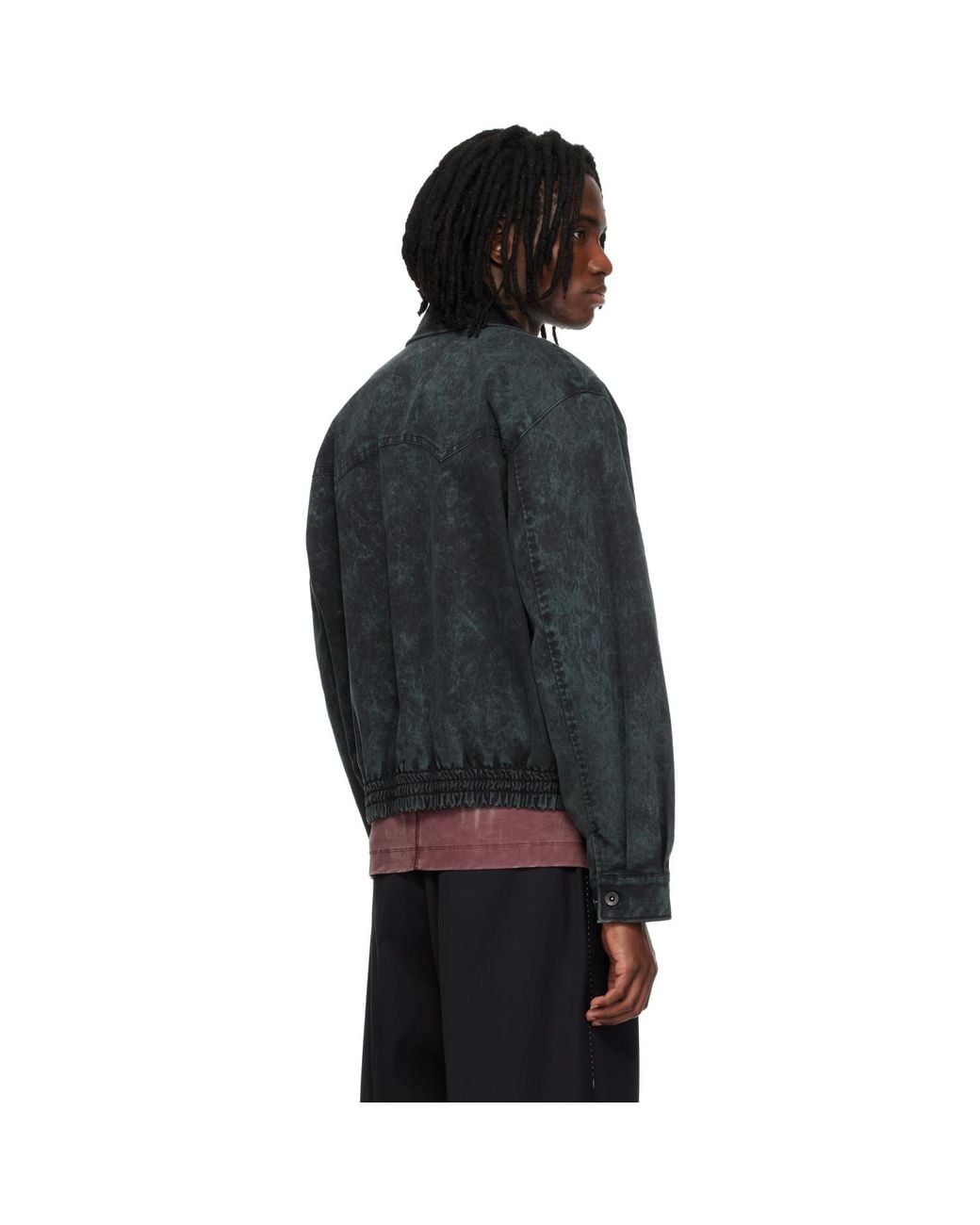MMIC Black Void Blouson Jacket for men