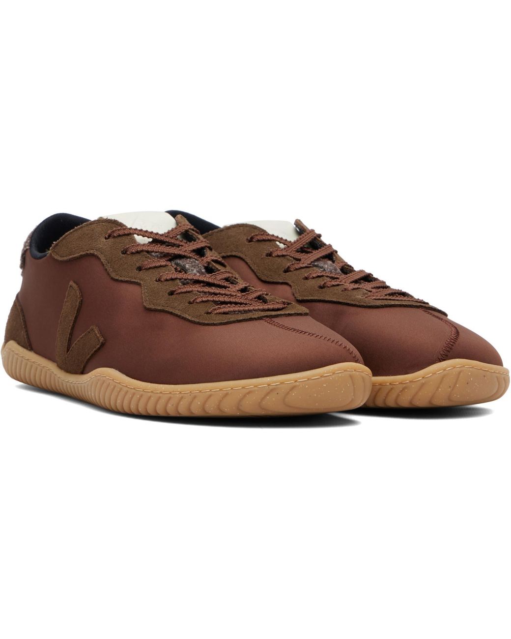 Veja Brown Baserange Edition Jitsu Nolyn Sneakers for men