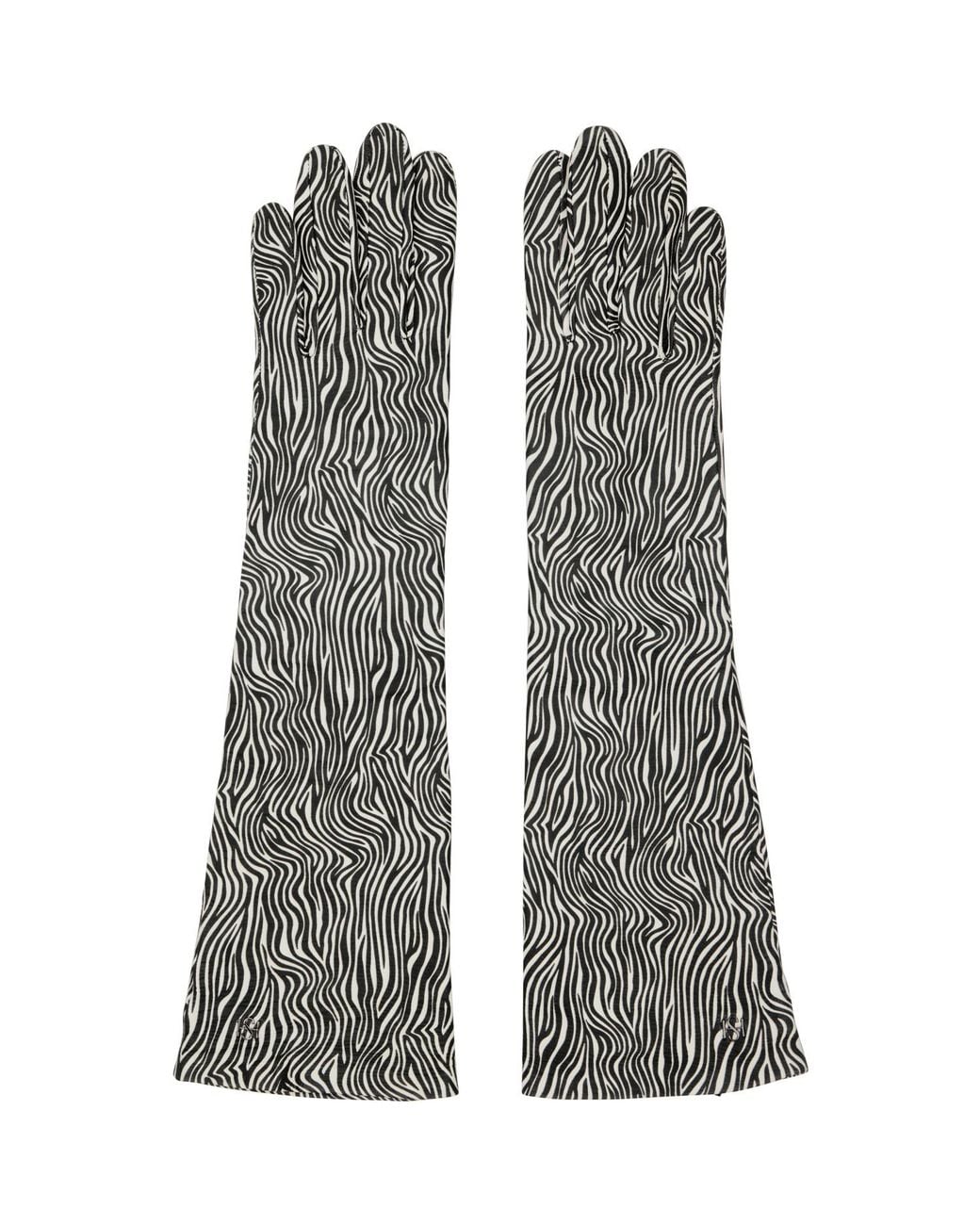 Handsome Stockholm Gray Essentials Long Gloves