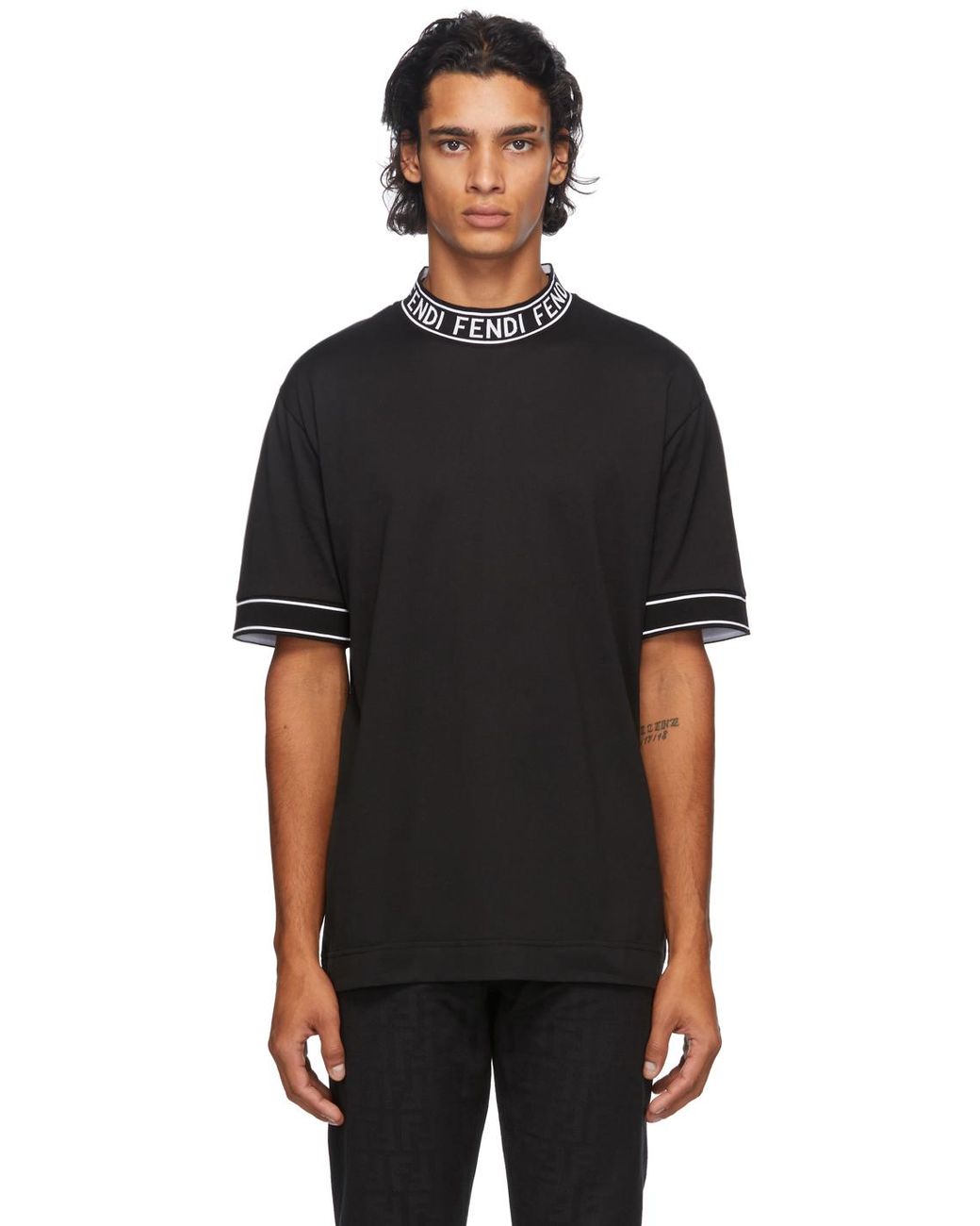 Fendi hotsell collar shirt