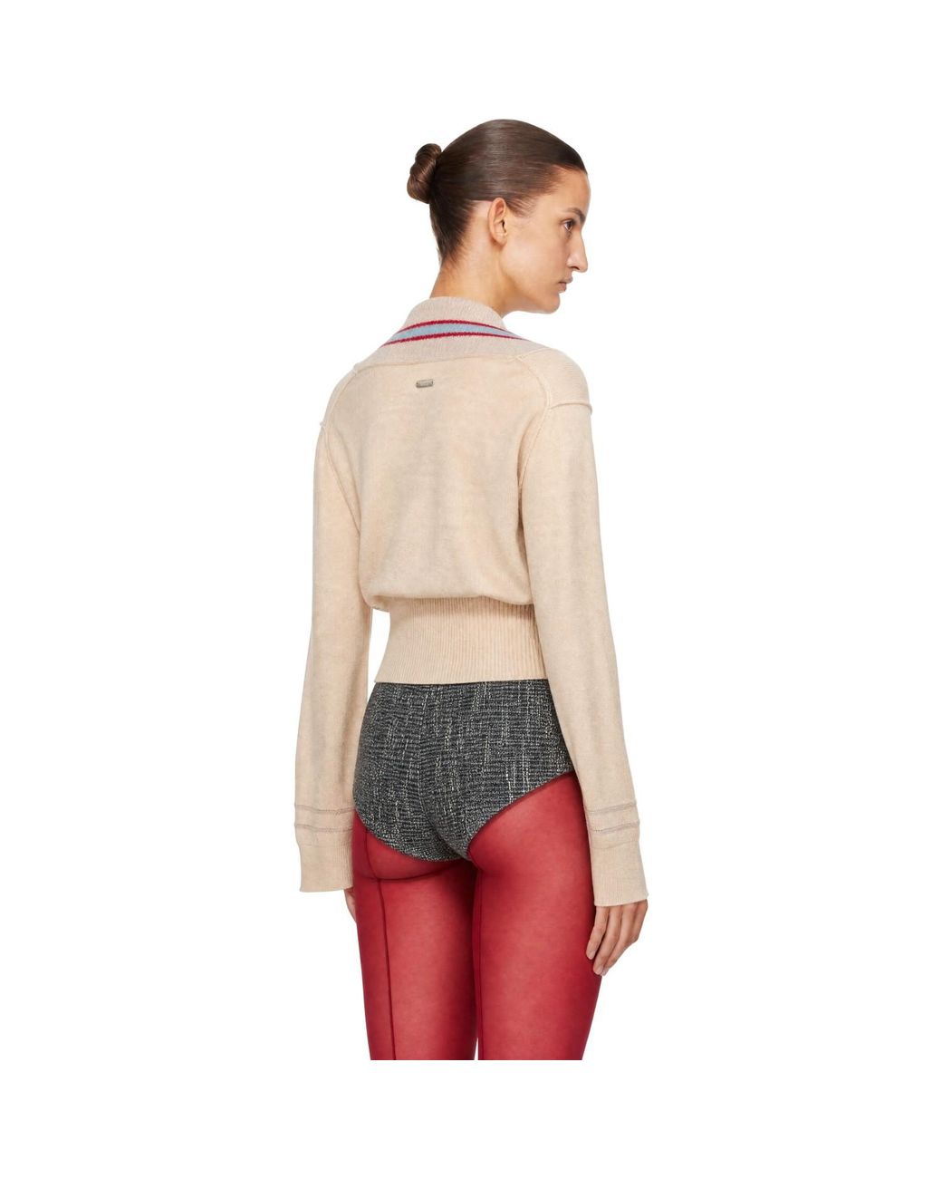 Pull Nora À Col En V KNWLS en coloris Red