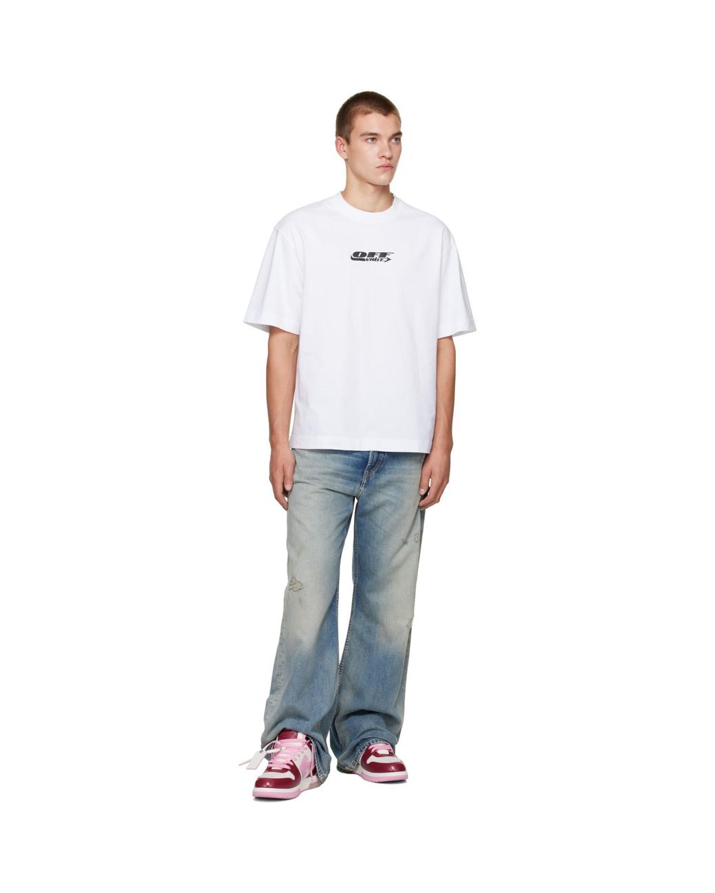 Off-White c/o Virgil Abloh Purple Out Of Office Sneakers for men