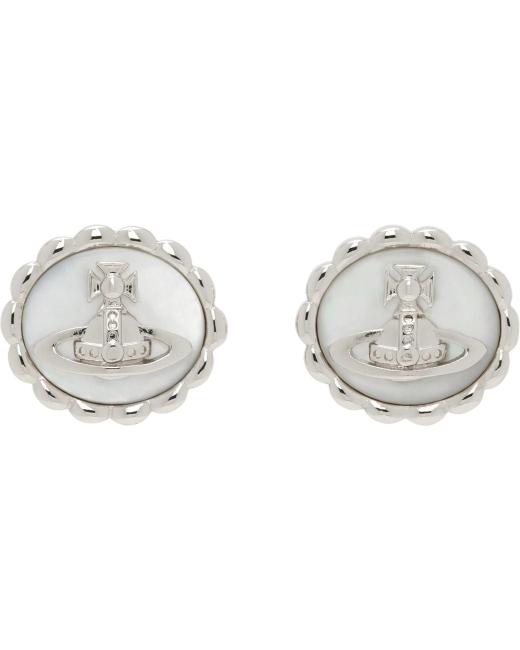 Vivienne Westwood Metallic Bluma Earrings