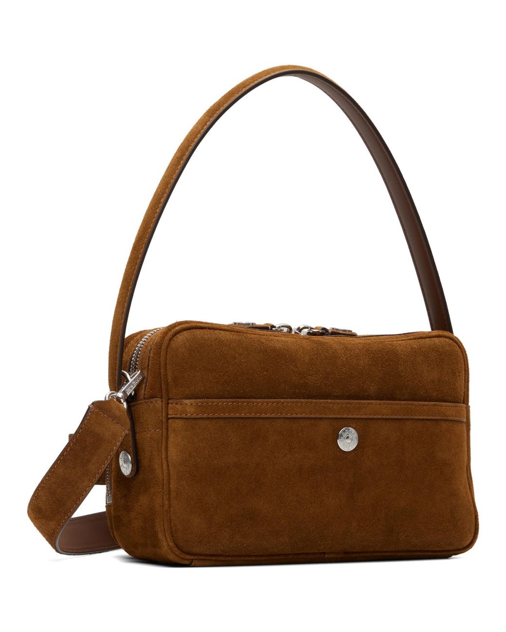 Acne Brown Camero Party Suede Bag