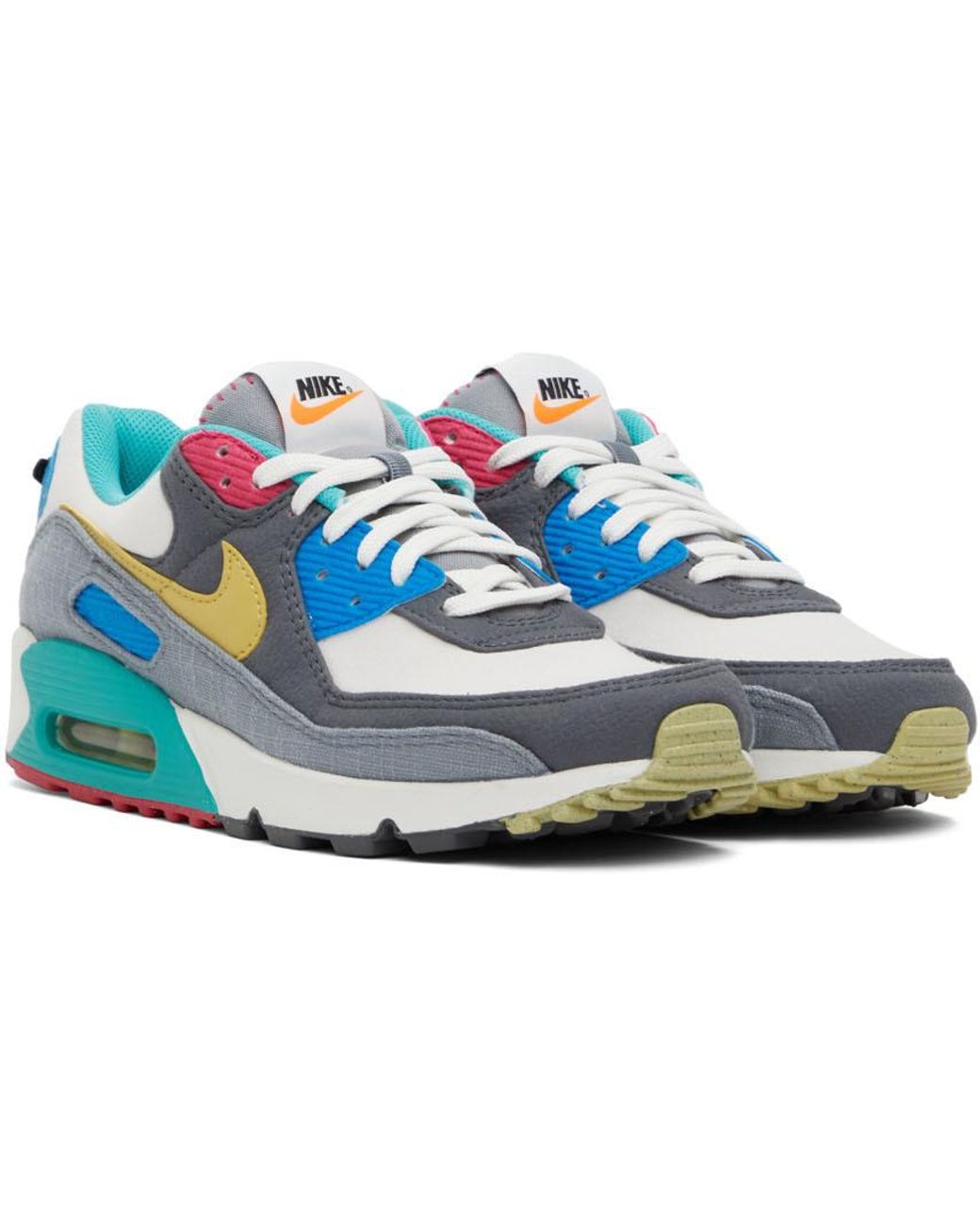 Nike Canvas Multicolor Air Max 90 Se Sneakers for Men | Lyst