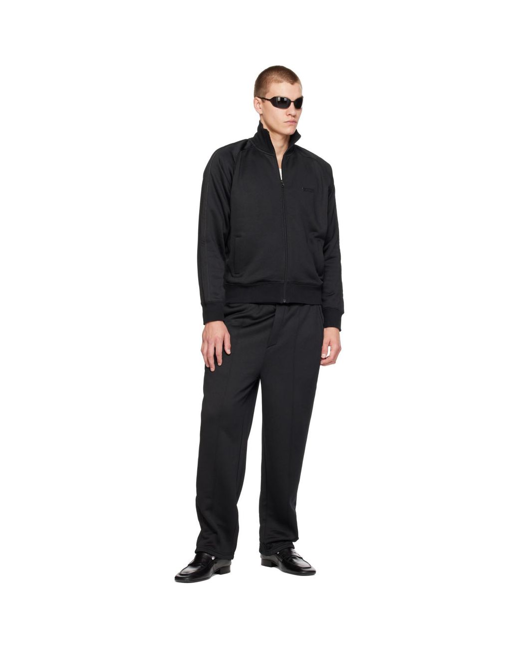 Entire studios Black Base Trackpants for men