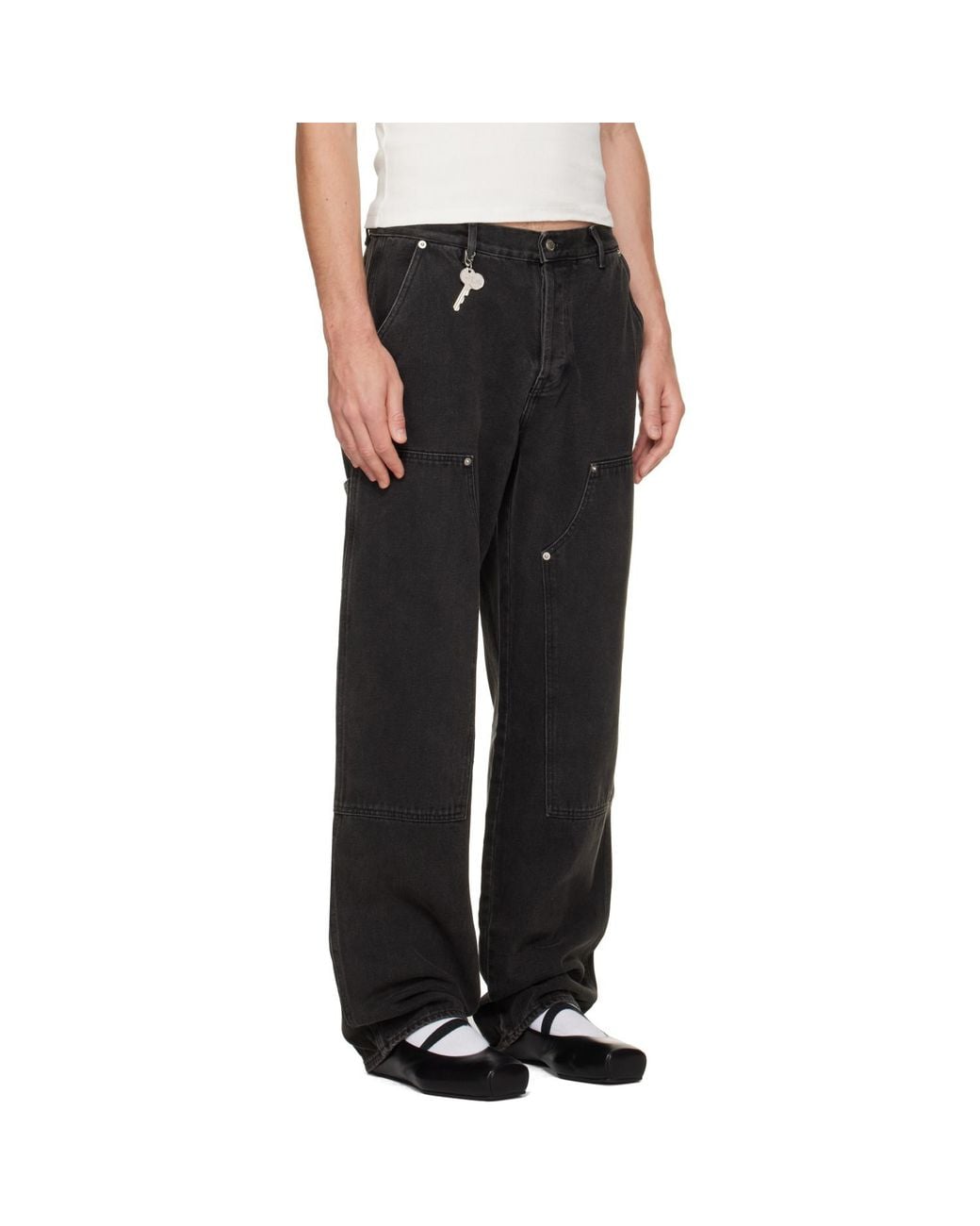 Carne Bollente Black Caught You Staring Jeans for men
