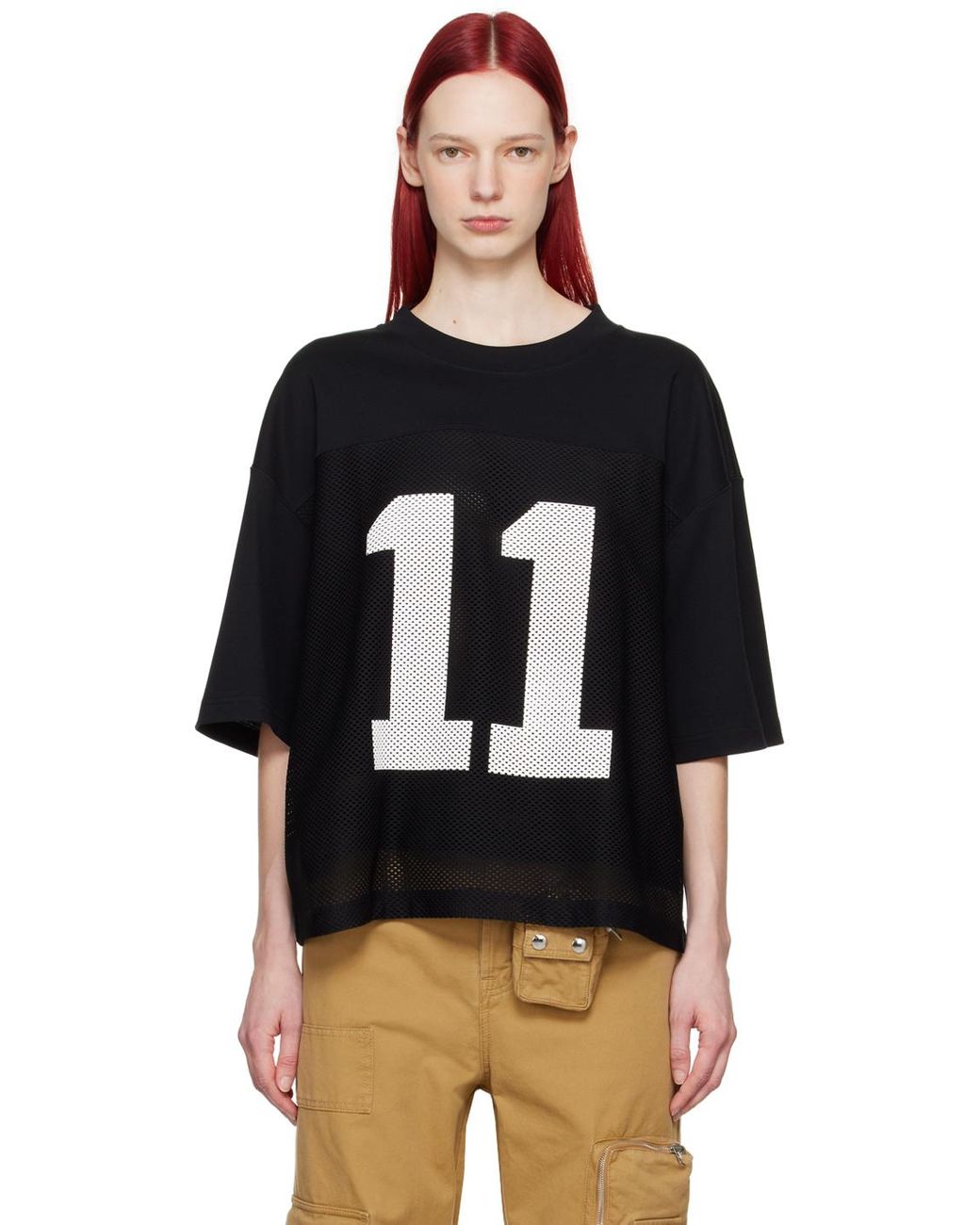 【関税込み】Lanvin Futureエディション イエロー Tシャツ 241254F110014_1.jpg
