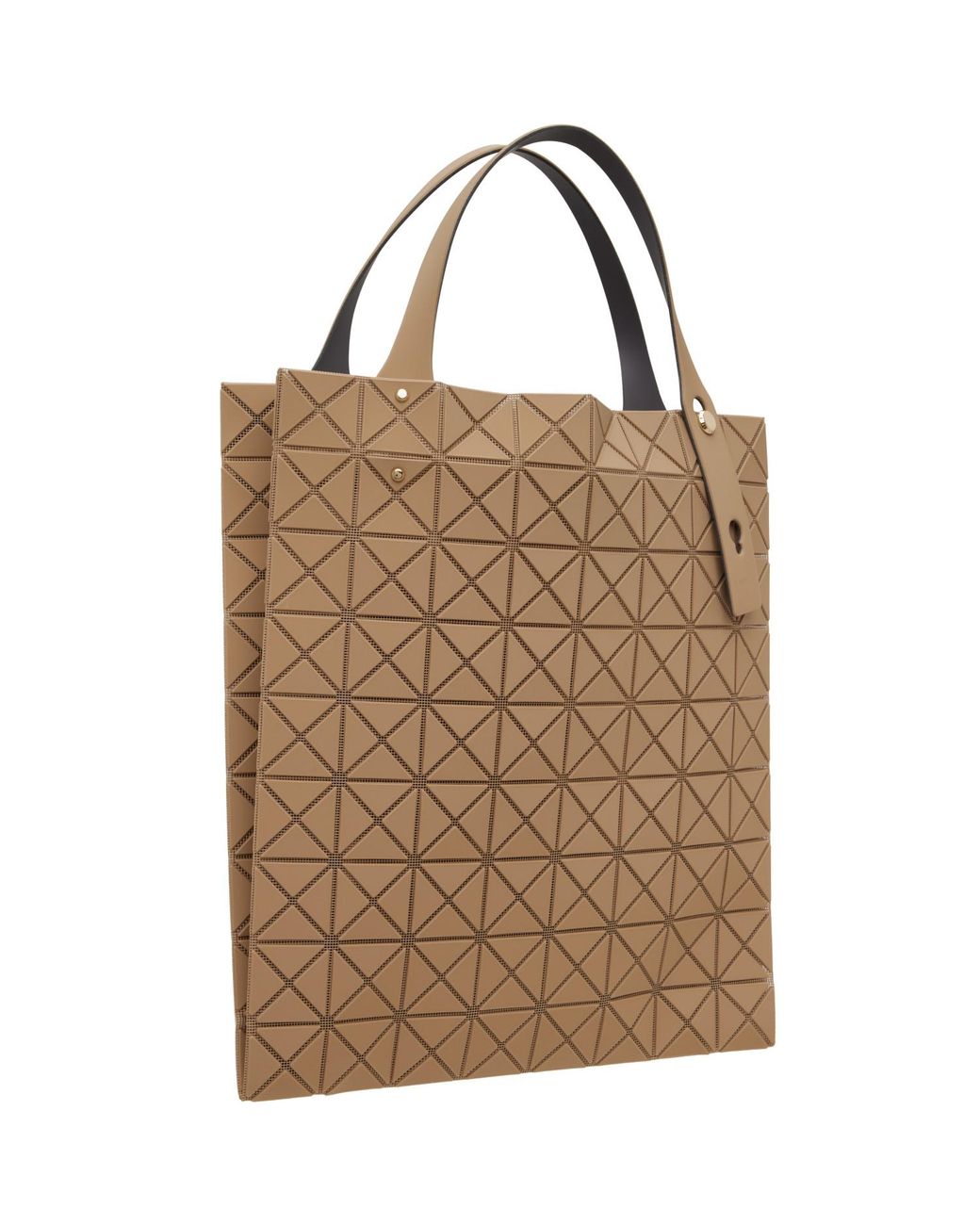 Issey Miyake Brown Prism Plus Tote