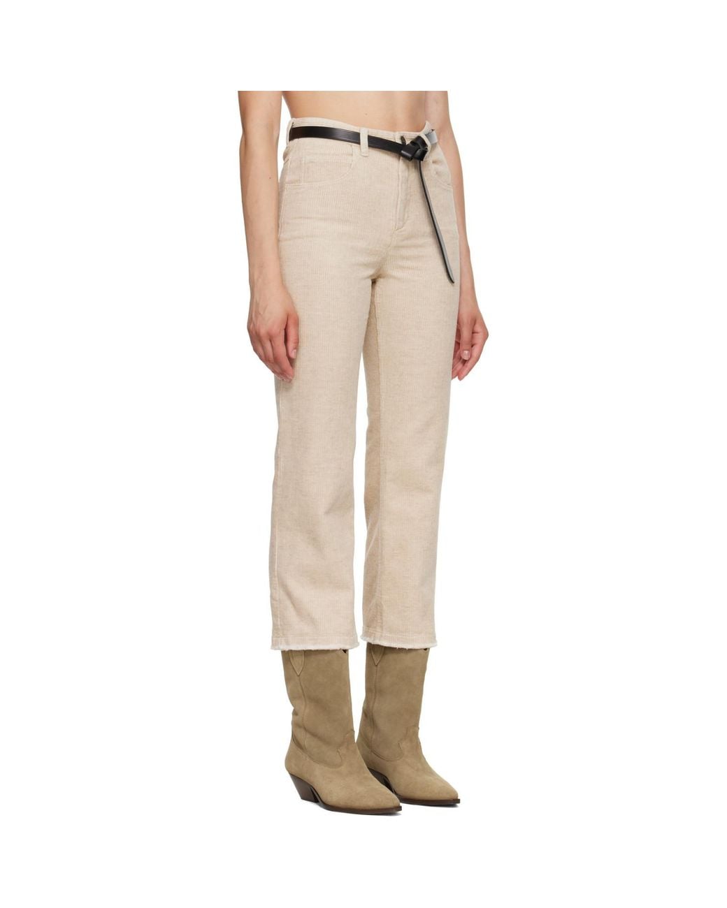 Isabel Marant Natural Off- Ruthie Trousers