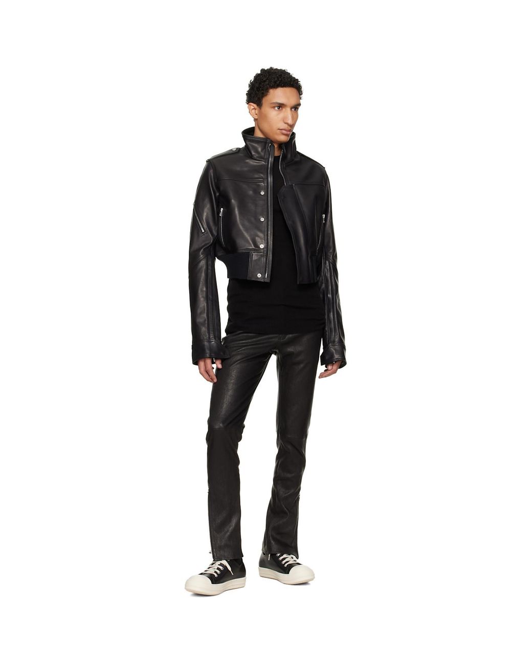 RICK OWENS SUICIDE REV TRACK JKTモドリッチ RICK OWENS SUICIDE REV TRACK JKTモドリッチ Rick Owens Runway