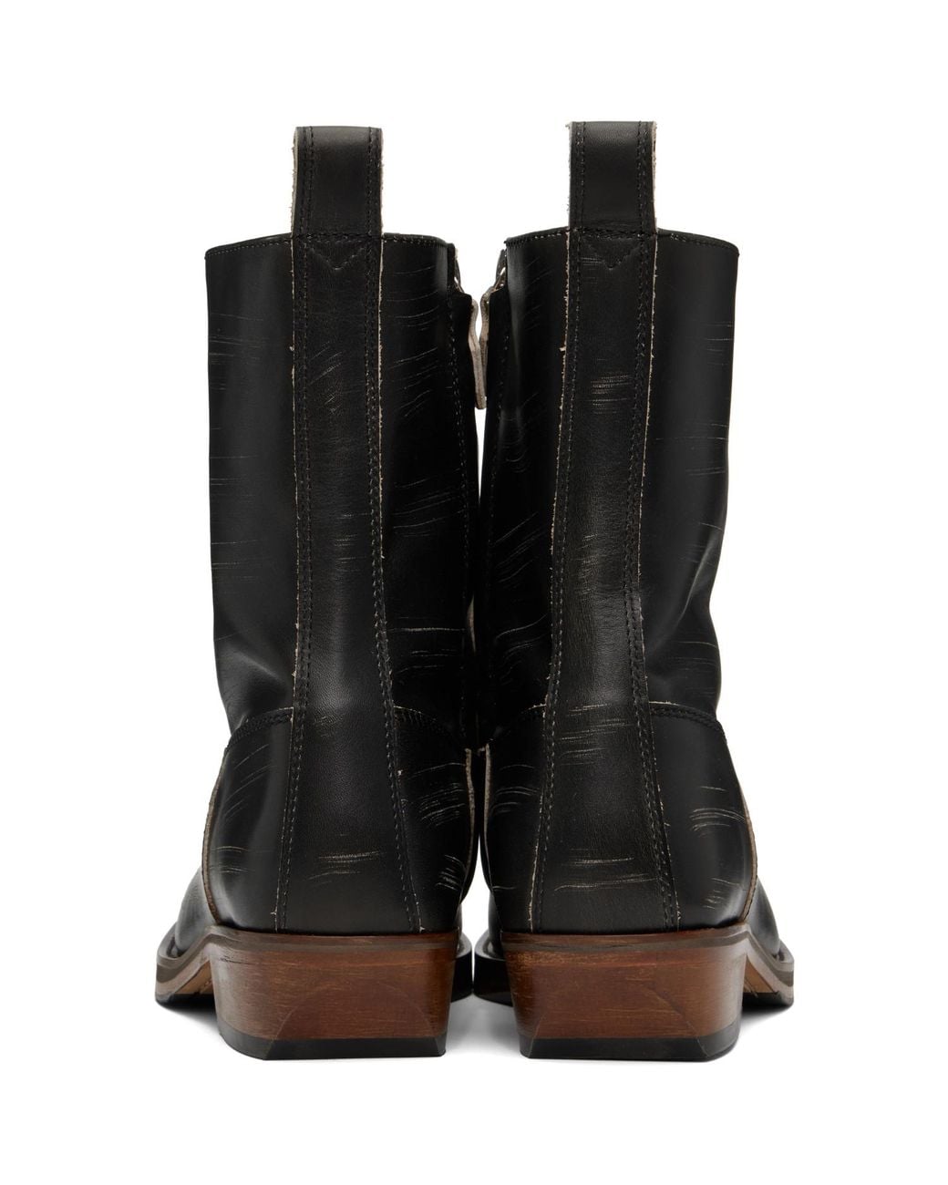 Won Hundred Black Sendra Edition Barcelona Boots for men
