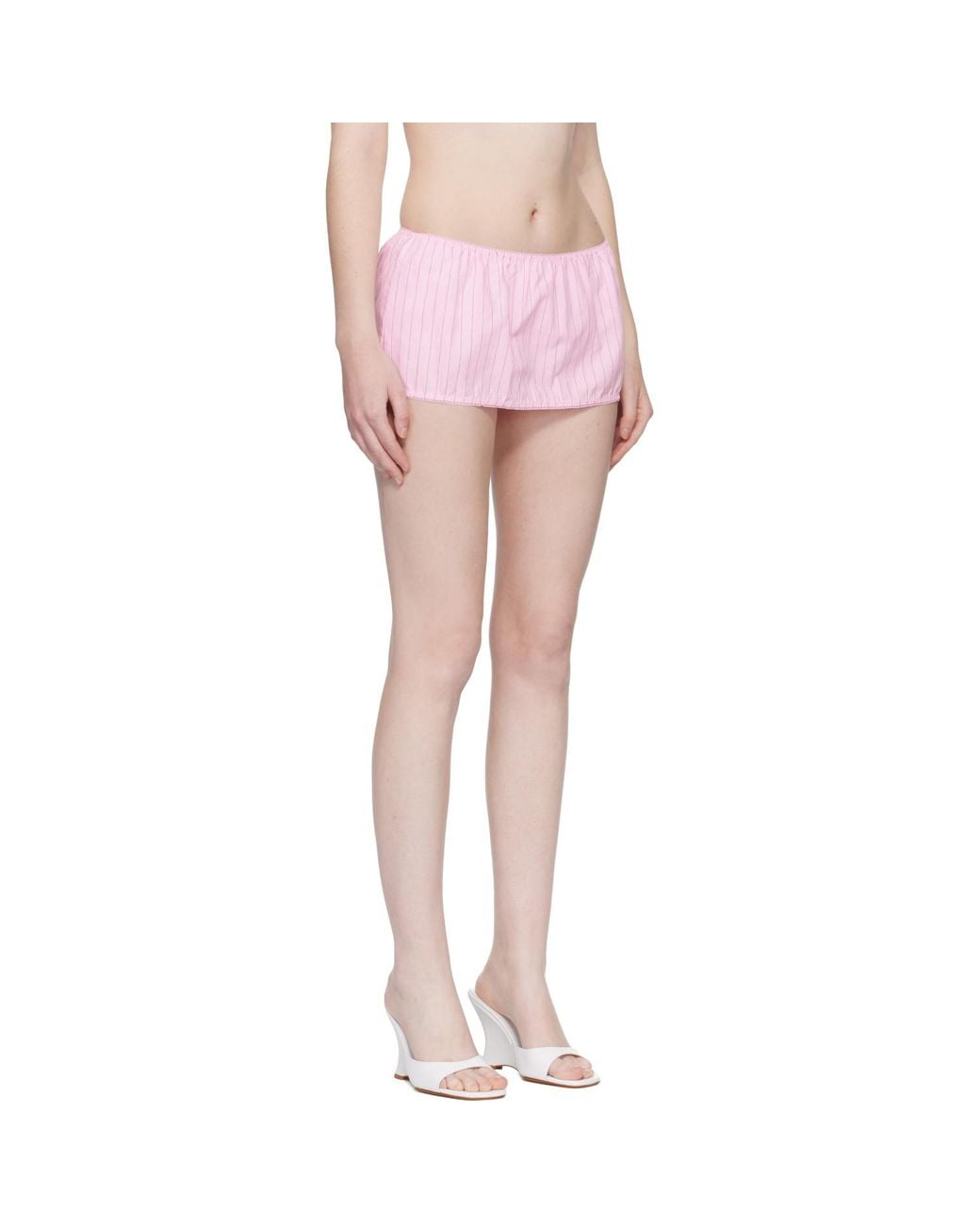 Fruity Booty Pink Stripe Bloomer Skort